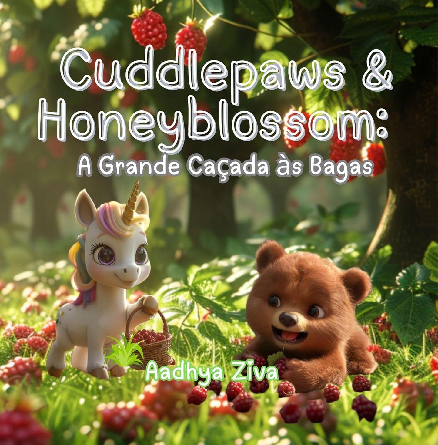 Cuddlepaws e Honeyblossom: A Grande Caça às Bagas | Cuddlepaws and Honeyblossom: The Great Berry Hunt (Portueguese Edition) (Portuguese Edition) - AadhyaZiva