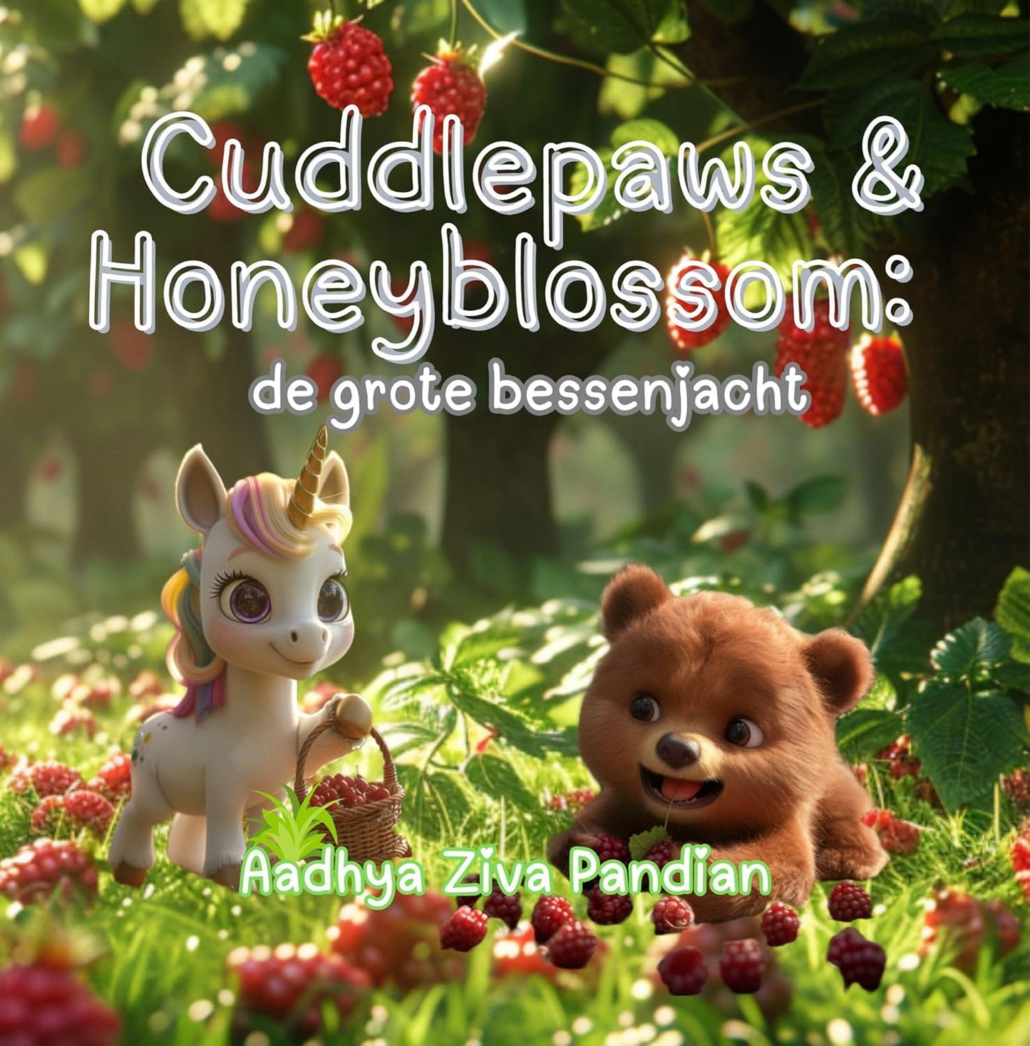 Cuddlepaws en Honeyblossom: De grote bessenjacht | Cuddlepaws and Honeyblossom: The Great Berry Hunt (Dutch Edition) - AadhyaZiva