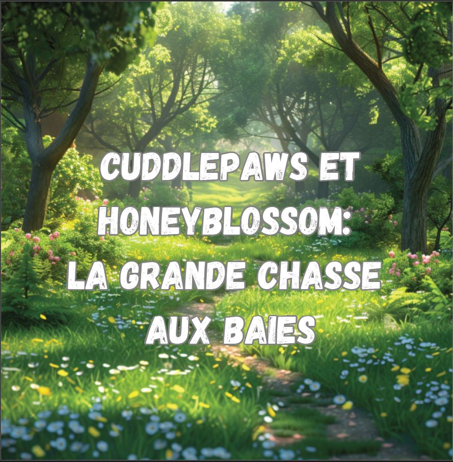 Cuddlepaws et Honeyblossom : La Grande Chasse aux Baies | Cuddlepaws and Honeyblossom: The Great Berry Hunt (French Edition) - AadhyaZiva